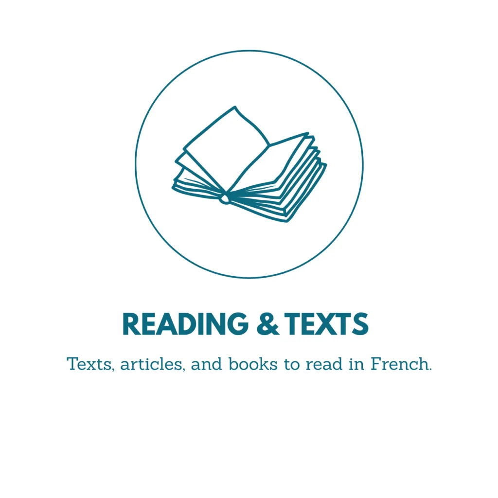 Texts, articles and books to read in French. ©TheWaystoFrench